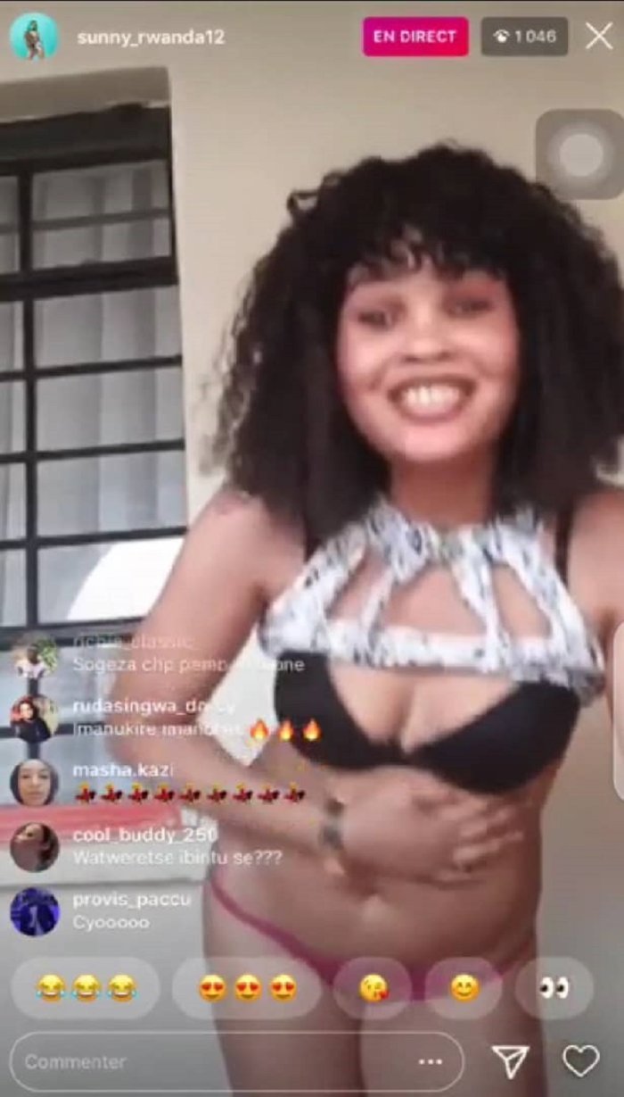 Umuhanzikazi Sunny yerekanye ubwambure biteza impaka-Video