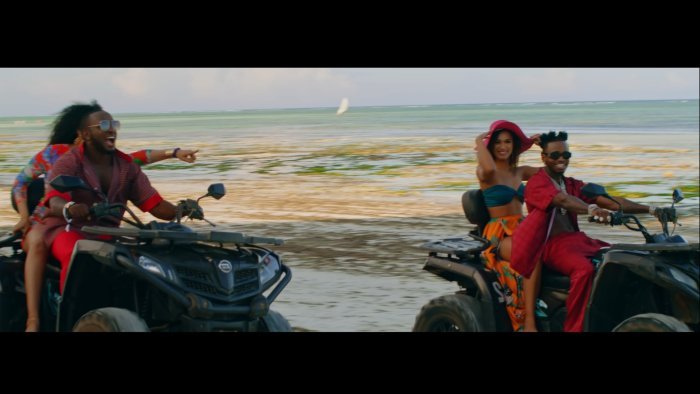 Amashusho y’indirimbo ya The Ben na Diamond yagiye hanze benshi bakomeje kuyakurira ingofero