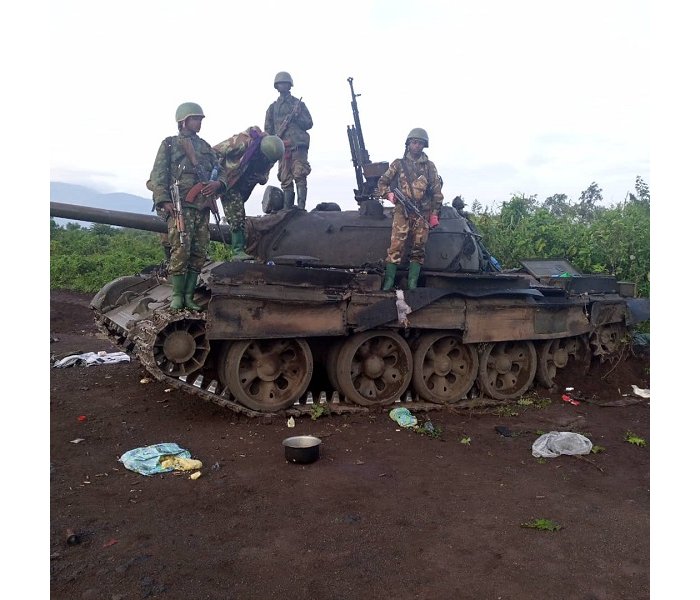 M23  yafashe akandi gace ,yica umusirikare mukuru wa Congo ifata n’ibifaru  