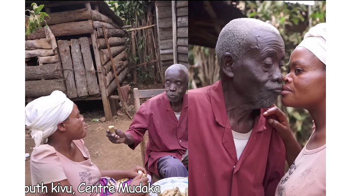 AGASHYA mu Baturanyi : Umunyenga w’Urukundo hagati y’umukobwa w’imyaka 22  n’umukambwe  wa 88, Aramutwitiye 
