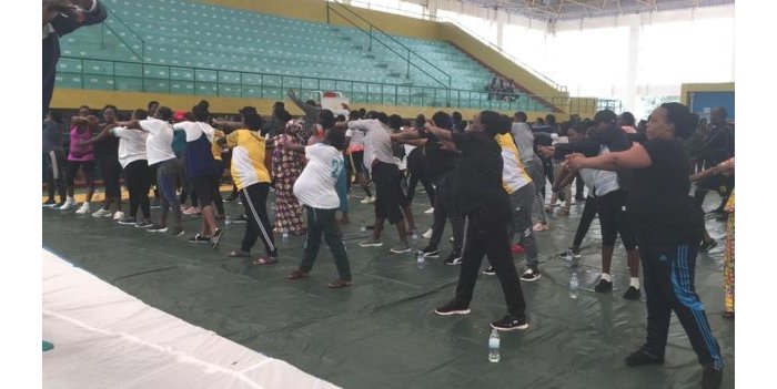 Kigali : Abagore batwite bakoze siporo yabo y’ umwihariko [AMAFOTO] 