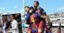 Barcelona yahigitse Real Madrid itwara igikombe cya shampiyona, Suarez nawe ahiga Cristiano