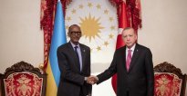 Turukiya&nbsp;: Perezida Kagame yaganiriye na mugenzi we Recep Tayyip Erdoğan