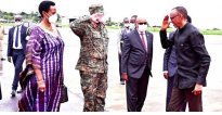 Gen Muhoozi  yakeje   Perezida  Kagame  na  Museveni 
