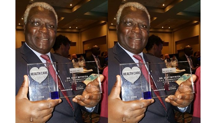 Umuganga w’Umunyarwanda yahawe igihembo muri Amerika kubera udushya yahanze