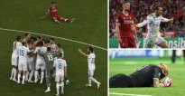 Mu mafoto&nbsp;: Real Madrid ikoze amateka adasanzwe inyagira Liverpool