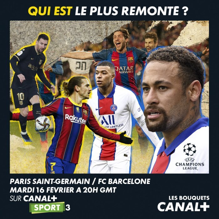 Canal + muri gahunda yo kwerekana imikino yose ya UEFA Champions League