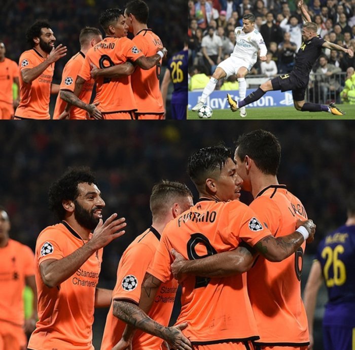 UCL&nbsp;: Liverpool yanyagiye ikipe 7 ku busa naho Real Madrid biyibera insobe