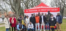 Hari Abanyarwanda baba i Burayi batagize isoni zo kwishimira ibihano u Rwanda rwafatiwe