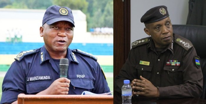 Gen Rwigamba wari umaze imyaka 5 ayobora RCS yasimbuwe na DCG Marizamunda