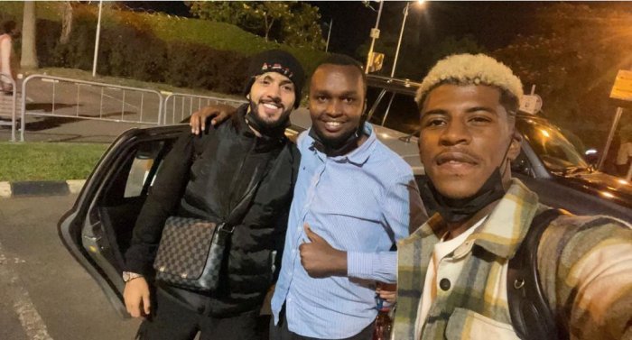 Youssef na Ayoub batashye baherekezwa n’Umuvugizi wa Rayon