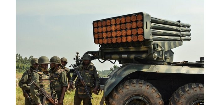 Ingabo za Congo zigiye  kurasira imbunda za rutura hafi y’Umujyi wa Rubavu 